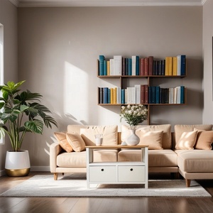 Table à café et à thé moderne à 2 tiroirs Offre Spéciale armoire latérale du salon - Product Image 6