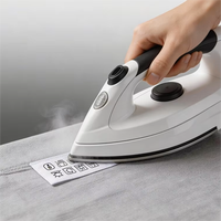 Étiquettes d'entretien imprimées pour vêtements, résistantes à l'eau et à la chaleur, en satin, ruban de taffetas en rouleau, sans pli
