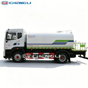 Camion arroseur d'eau verte Cummins Power de 15 mètres cubes pour l'irrigation paysagère municipale - Product Image 6