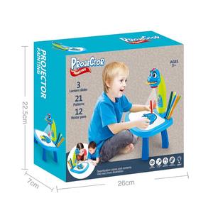 Table de Dessin et de Peinture Éducative pour Enfants avec Projection, Table à Gribouiller Flexible et Rotative en Plastique - Product Image 6
