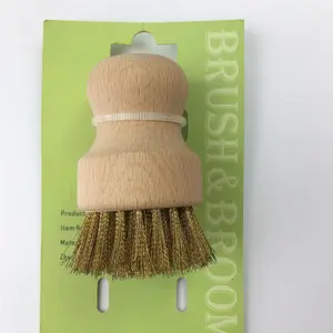 Brush For Clean Full Circle Brass Wire Brush For Kitchen BBQ Cleaning