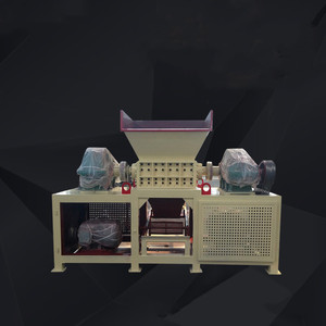 Chất thải chai nhựa Twin trục Shredder vỏ xe máy tái chế - Product Image 6