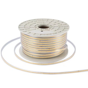 <span class=keywords><strong>Tira</strong></span> de luces <span class=keywords><strong>LED</strong></span> <span class=keywords><strong>COB</strong></span> sin controlador, resistente al agua IP67, 110 V/220 V, CRI 80+, 10 mm, autoadhesiva y cortable - Product Image 1