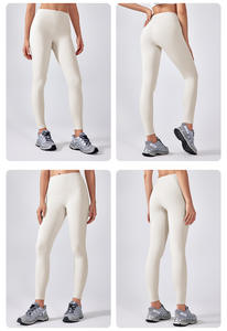 Pantaloni da donna autunno e inverno in <span class=keywords><strong>velluto</strong></span> per Fitness <span class=keywords><strong>Leggings</strong></span> invernali color Nude per donne Leggins caldi per ragazze <span class=keywords><strong>Leggings</strong></span> invernali - Product Image 6