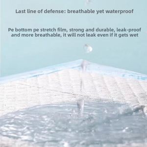 Vente en gros de couches absorbantes pour animaux de compagnie, personnalisées, écologiques, rechargeables, épaisses, pour chiens, livraison directe - Product Image 4