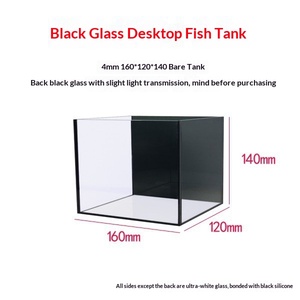 Pecera Ultra Transparente para <span class=keywords><strong>Peces</strong></span> Betta, Mini Pecera de Escritorio, Especial para Betta de Tailandia, Pecera Ultra Transparente para Transmisión en Vivo, Pecera de Cristal - Product Image 6