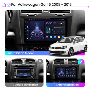 Radio para Auto Junsun con Carplay y Android Auto para VW Volkswagen <span class=keywords><strong>Golf</strong></span> <span class=keywords><strong>6</strong></span> 2008-2016, Reproductor de DVD, <span class=keywords><strong>Pantalla</strong></span>, Envío Rápido (Stock en la UE) - Product Image 2