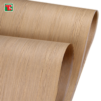 0.1-0.3Mm Vietnam contreplaqué visage papier soutenu zèbre rouleau en bois Ev armoires de cuisine zébrano teint bois Mdf porte chêne feuilles placage