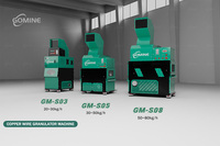 GM-S05 monophasé petit fil de cuivre granulateur vente chaude cuivre aluminium câble concassage et séparation Machine