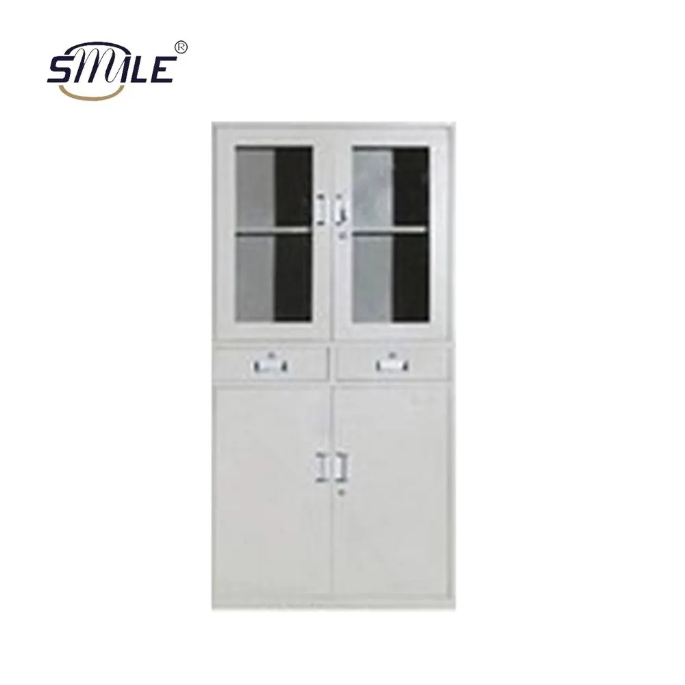 CHNSMILE บริการผลิตแผ่นโลหะแบบปรับแต่งได้ 2 ประตู เฟอร์นิเจอร์สํานักงาน ตู้เก็บเอกสาร ตู้เครื่องเขียน ตู้