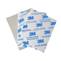 3M 02600 02601 02602 02604 02606 Tampon abrasif en verre dépoli à grain mircrofin Éponge de ponçage souple
