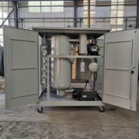 Machine de purification et de filtration d'huile de transformateur à vide haute efficacité pour utilisation en poste de transformation électrique