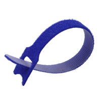 Meilleure vente à bas prix couleur/taille/logo personnalisés attaches de câble crochet et boucle attache de sangle attaches de câble réutilisables colorées