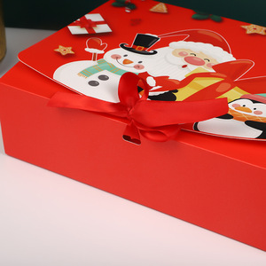 Bow-Knot handmade tráng giấy giáng sinh hộp quà tặng với dập thiết kế hình khối cho nến và thủ công bao bì - Product Image 3