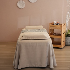 Capas de Cama para Massagem em Khaki, Feitas à Mão, Decoração para Casa, Conjuntos de Cama de Solteiro, Várias Cores, Tamanhos Personalizados. - Product Image 6