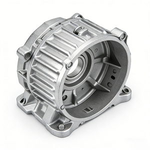 เปลือกมอเตอร์หล่อขึ้นรูปด้วยวิธี Die Casting ทำจากอะลูมิเนียมอัลลอย HPDC A380 คุณภาพ OEM ทนทาน น้ำหนักเบา สำหรับใช้กับเทอร์โบชาร์จเจอร์ไฟฟ้าและแอปพลิเคชันเพลาไฟฟ้า - Product Image 1