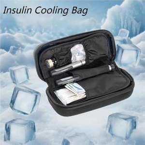Boîtier de refroidissement portable personnalisé OEM pour kits de test de stylo à <span class=keywords><strong>insuline</strong></span>, organisateur pour diabétiques, étui refroidisseur de voyage portable - Product Image 6