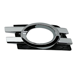 Cache-phare antibrouillard Mercedes-Benz Classe GL W164, cadre électroplaqué ABS, 1648800724 1648800824, montage gauche et droit - Product Image 3