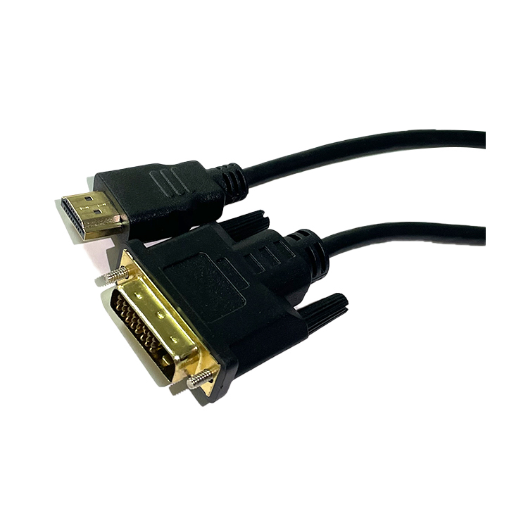 Factory Supplier Multifunctional Graphic Card HDTV TO DVI High Speed Converter Cable 4K Custom