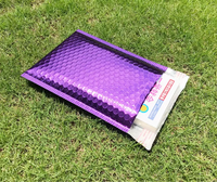 Enveloppe à bulles aluminisée personnalisée, résistante aux chocs et imperméable, pour accessoires et vêtements, e-commerce