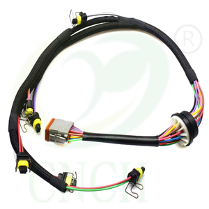 Faisceau de câblage d'injecteur de carburant de moteur diesel de Caterpillar C7 2225917 pour l'excavatrice de pelle - Product Image 3