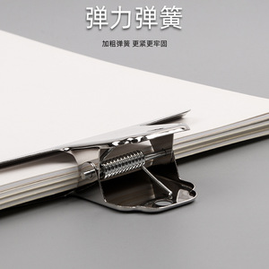 Zhongchang <b>Spring</b> <b>Clip</b> Stainless Steel Mountain Shape Strong Clamping Force Office Document <b>Clips</b> - Product Image 4