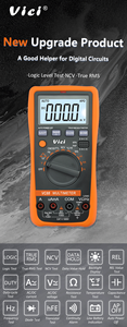 Vc88 4000 ספירת טווח אוטומטי rms rms rems לוגי פונקציה multimeter - Product Image 2