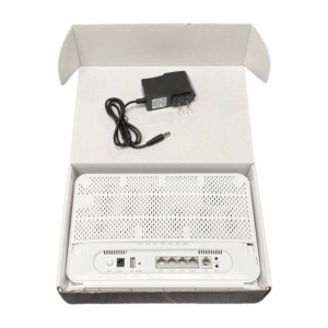Terminal FTTR sans fil OEM FTTH GPON V173-50 Wifi6 4GE+1POTS+1USG Port optique descendant 2.4G/5G Wifi 7DB jusqu'à 3000 Mbps - Product Image 5