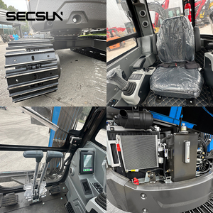 SECSUN CE Home Mini Graafmachine Nieuwe Rupsgraafmachine 0,9 Ton 2 Ton 3 Ton 3,5 Ton Rupsgraafmachines voor Verschillende Voorwaarden - Product Image 6