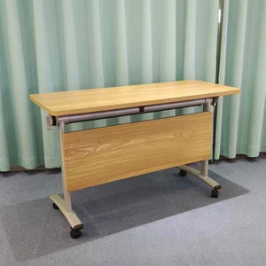 Gấp văn phòng phòng hội nghị đào tạo cuộc họp bàn di động đa chức năng sinh viên đại học lớp học học bàn học - Product Image 5