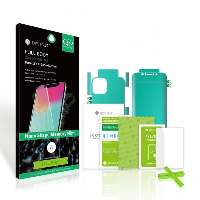 Preferred Ultra-Thin Waterproof 3D Nano Liquid Soft Hydrogel TPU Full Coverage Anti-Oil Screen Protector for 11 Pro Max