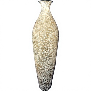 <b>Large</b> Living Room Flower Vase And Flower Pot Home & Office Decoration Sheet Iron <b>Planters</b> Metal Flower Vase At Competitive Price - Product Image 1