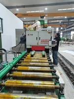 Machine de polissage automatique Honry SM1000RR à commande PLC pour le débavurage et l'élimination de la rouille sur acier inoxydable, double face