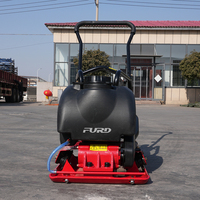 Compacteur de plaques portable avec certification CE, moteur à essence pour la construction, machine compacteuse à plaques vibrantes