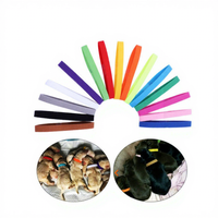Colliers pour chiots, 15 pièces, colliers souples et réglables pour l'identification des chiots, ceinture d'identification légère pour chiots et chatons