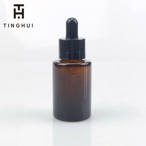 Botella de Vidrio Ámbar Personalizada de 1oz/30ml con Gotero y Tapa para Aceites Esenciales - Product Image 6