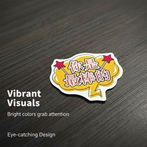 Personalized decorative self-adhesive printed cartoon waterproof die-cut car vinyl stickers custom logo stickers - Product Image 3