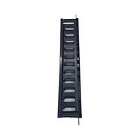 Panneau de gestion de câbles en plastique 19 pouces 1U 2U, 12 emplacements, organisateur de câbles horizontal pour rack, panneau de gestion de câbles en plastique