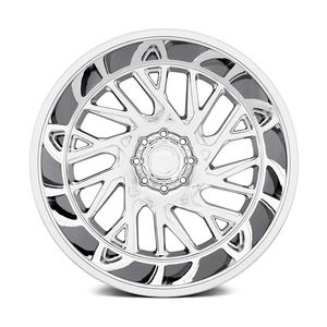 Jantes forgées <span class=keywords><strong>de</strong></span> style américain 22 24 26 28 pouces, noires polies, 6 8 10 trous pour Toyota Tacoma Nissan Patrol Chevy F450 F-350 - Product Image 4