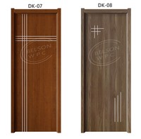 Nouvelle Porte Intérieure en Composite Bois-Plastique (WPC) Personnalisée Belson, Porte de Salle de Bain WPC, Production Quotidienne en Arabie Saoudite