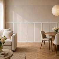 Panel Dinding Wainscoting Anti Rayap Tahan Air Mudah Dibersihkan PS, Langsung dari Pabrik OEM&ODM untuk Dekorasi Dinding Backsplash
