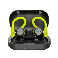 Écouteurs sans fil Bluetooth 5.1 avec affichage LED de la batterie, étanches IPX7, pour le sport, autonomie de 15h, micro intégré pour un confort optimal