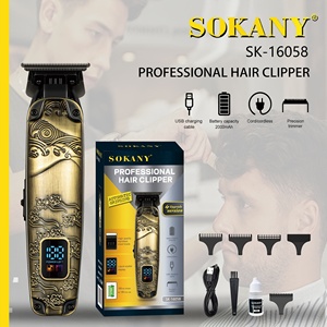 SOKANY - Nueva Máquina Cortapelos Recargable Portátil <span class=keywords><strong>para</strong></span> el Hogar, Cortadora de <span class=keywords><strong>Pelo</strong></span> Eléctrica Profesional - Product Image 2