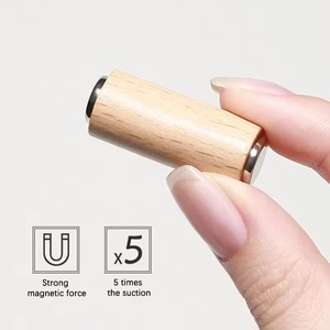 Bâtonnet magnétique double tête pour ongles effet œil de chat, stylo magnétique puissant pour vernis gel, outils de manucure magnétiques cylindriques - Product Image 5