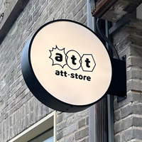 Boîte lumineuse de style marque de bière - Panneau publicitaire créatif