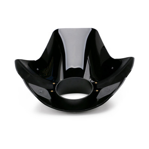 Accesorios de modificación de motocicleta adecuados para Harley Dyna Fat <span class=keywords><strong>Tyrant</strong></span> 883 1200 cubierta de cabeza de faro cubierta protectora de cabeza de cerdo - Product Image 1