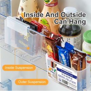 Adjustable Pull-Out <b>Drawer</b> <b>Organiser</b> for <b>Kitchen</b> Refrigerator Freezer Fridge Storage Space-Saving <b>Kitchen</b> Storage Rack for Food - Product Image 2