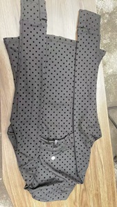 Top Sportivo da Donna S33 con Colletto Imbottito a Pois, Aderente ed Elasticizzato per Yoga, con Maniche Lunghe - Product Image 4