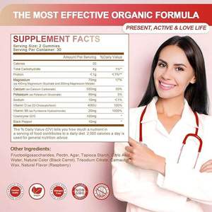 Supplément de vitamines D3 et B6 CoQ10 de marque privée OEM 400mg de glycinate de magnésium et 200mg de L-thréonate de magnésium - Product Image 4