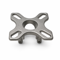 Support de montage industriel en fonte de précision sur mesure, composants métalliques finis par CNC